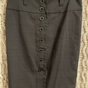 Mandee Black Pencil Skirt